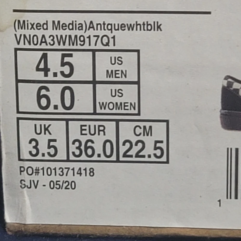 Vans product pair